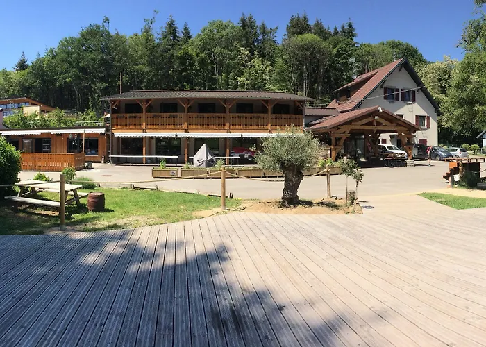 公寓式酒店 Domaine Du Hirtz, Restaurant & Wattwiller
