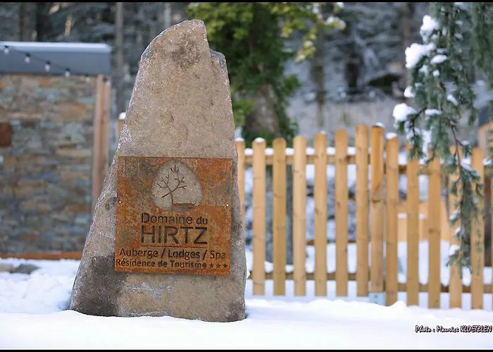 公寓式酒店 Domaine Du Hirtz, Restaurant & Wattwiller